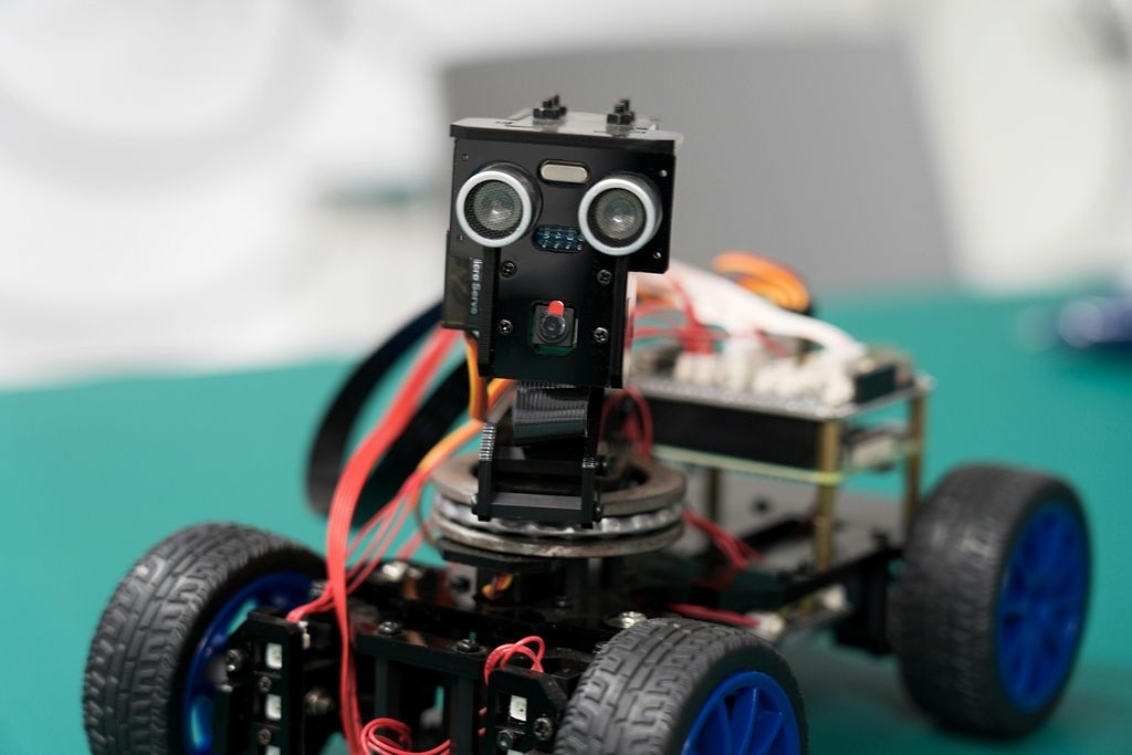 a machine on the field